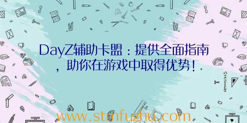 DayZ辅助卡盟：提供全面指南，助你在游戏中取得优势！
