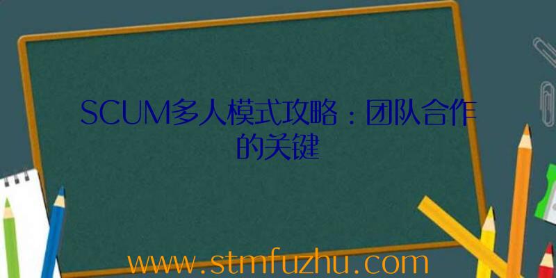 SCUM多人模式攻略：团队合作的关键