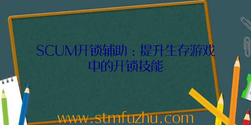 SCUM开锁辅助：提升生存游戏中的开锁技能