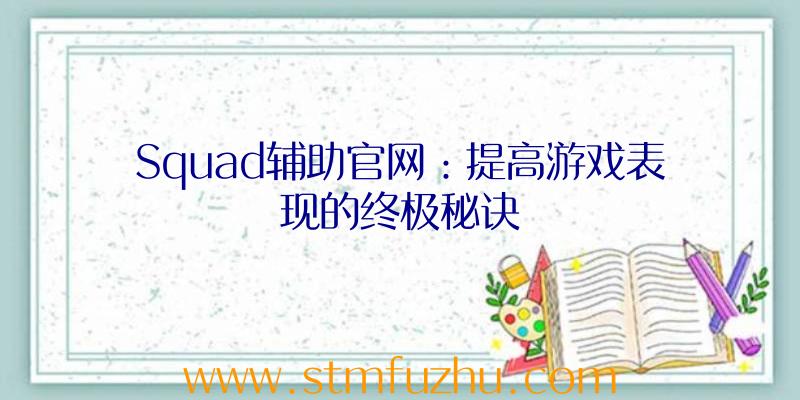Squad辅助官网：提高游戏表现的终极秘诀