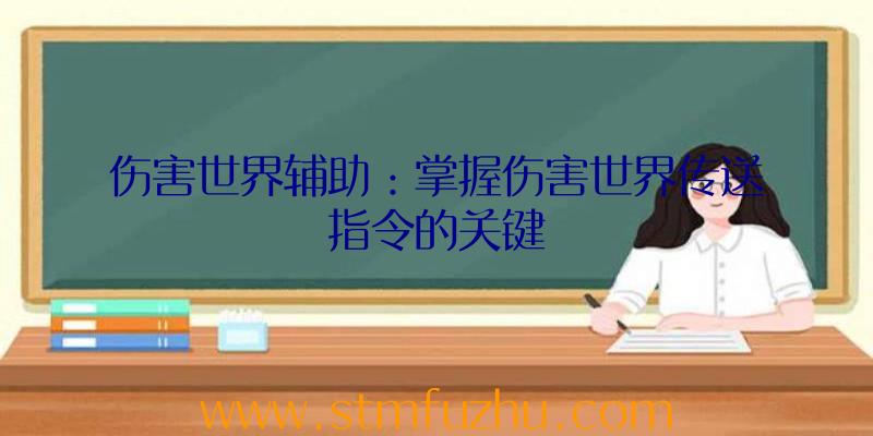 伤害世界辅助：掌握伤害世界传送指令的关键