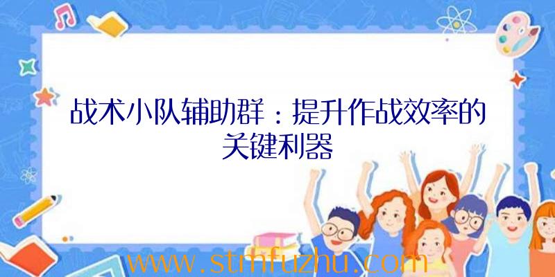 战术小队辅助群：提升作战效率的关键利器