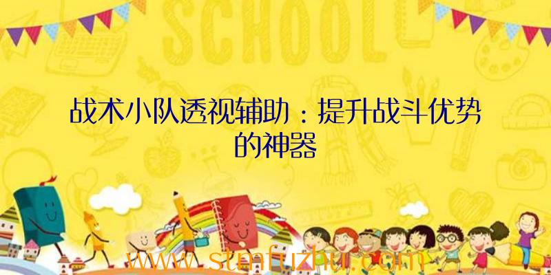 战术小队透视辅助：提升战斗优势的神器