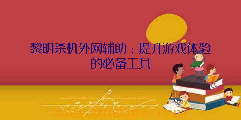 黎明杀机外网辅助：提升游戏体验的必备工具