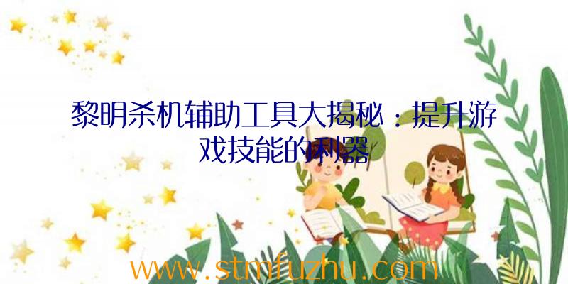 黎明杀机辅助工具大揭秘：提升游戏技能的利器